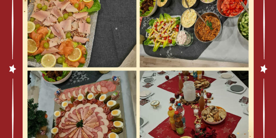 Collage aus 4 Bildern