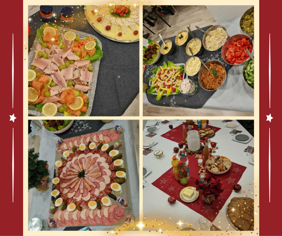 Collage aus 4 Bildern