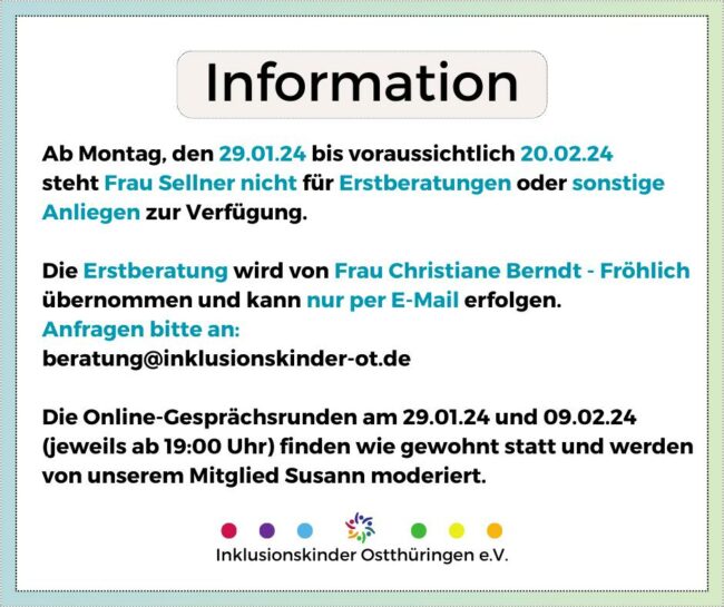 informationinklusionskinder Information